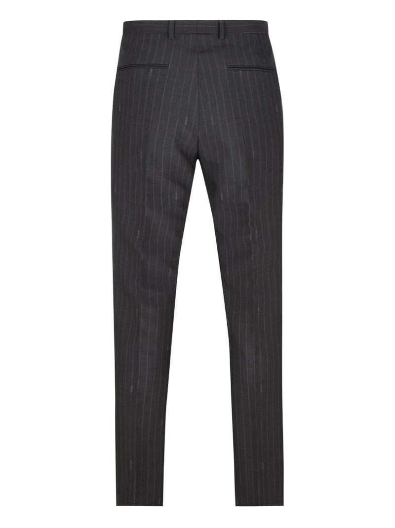 GUCCI pinstripe-pattern belt-loop trousers outlook