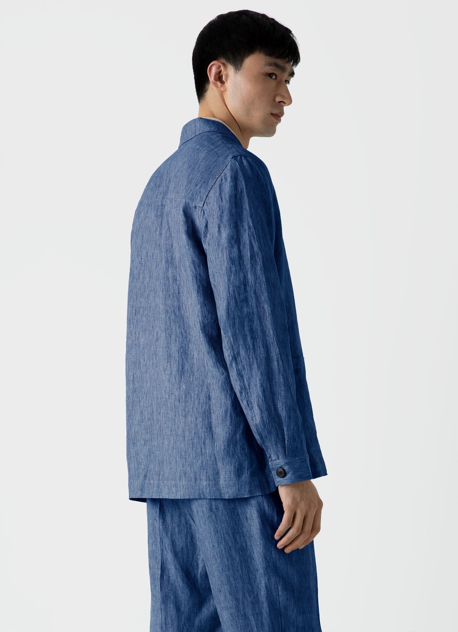 Linen Twin Pocket Jacket - 4