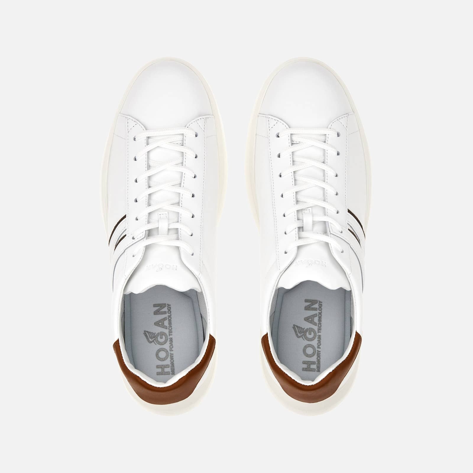 Sneakers Hogan H580 White Brown - 4