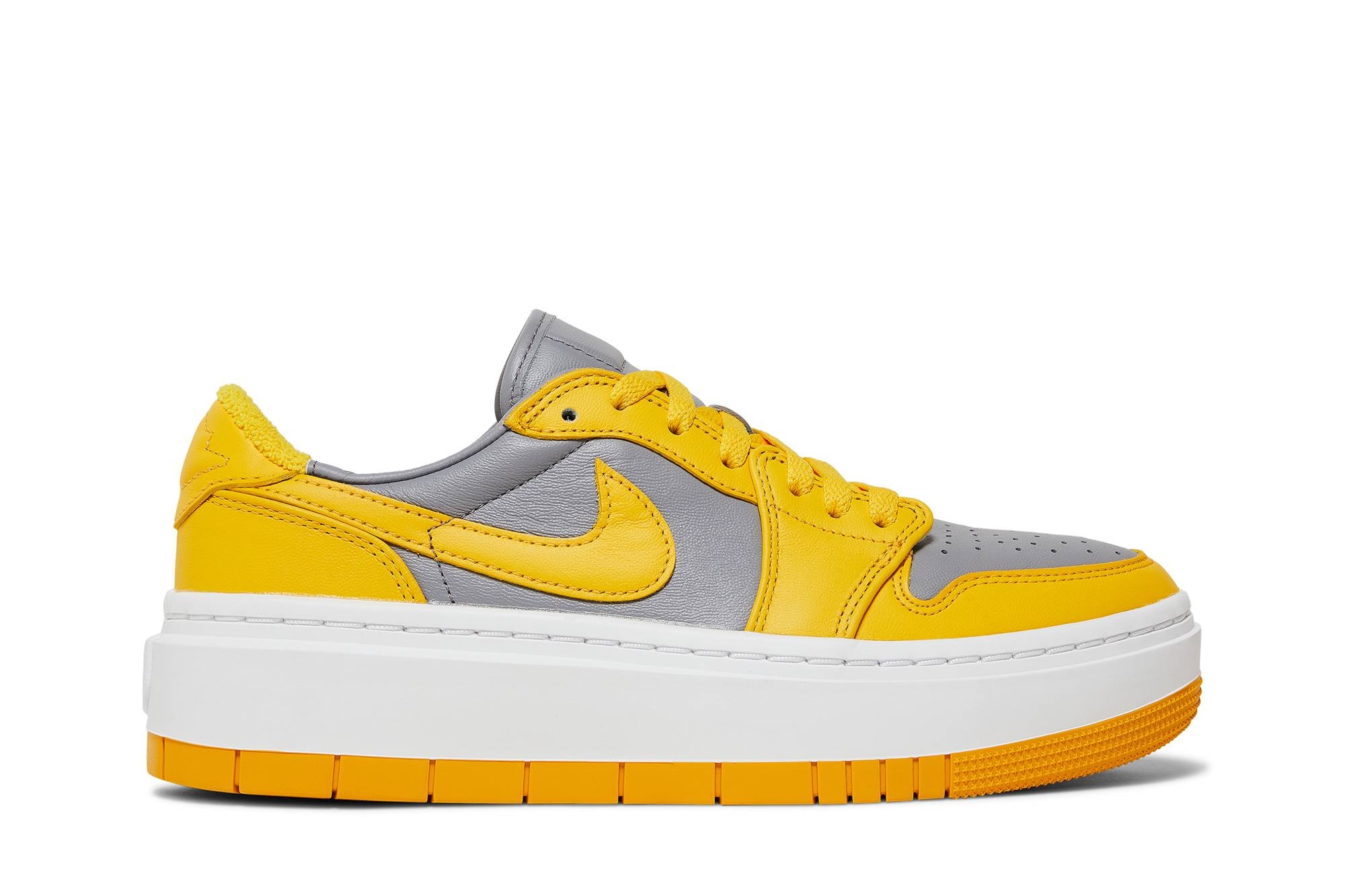 Wmns Air Jordan 1 Elevate Low 'Cement Grey Varsity Maize' - 1