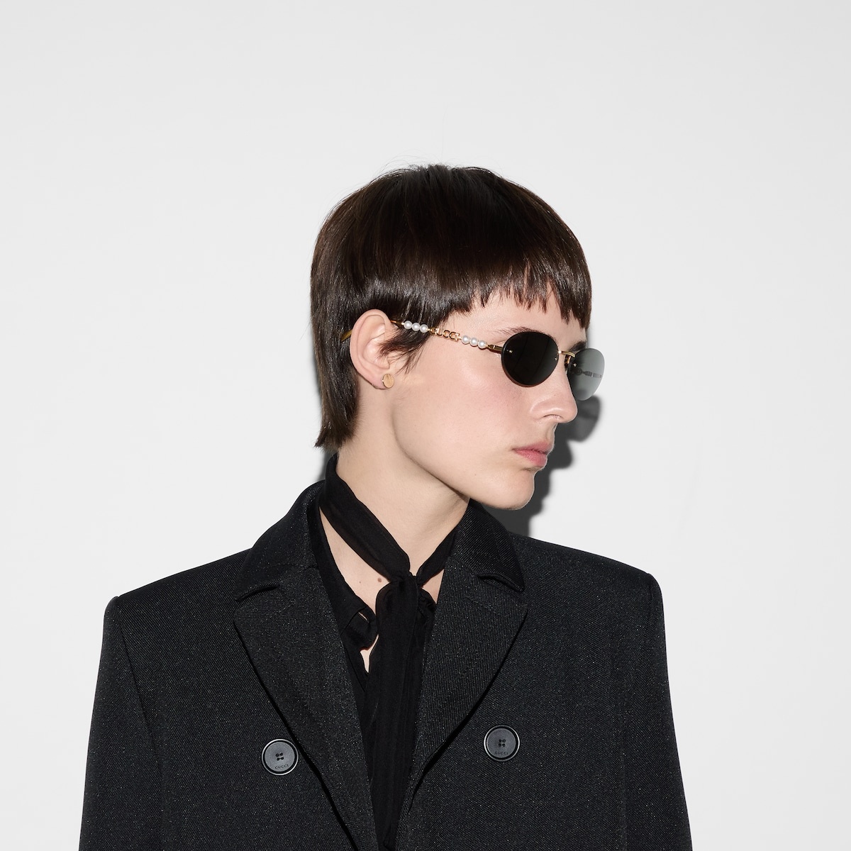 Oval frame sunglasses - 3