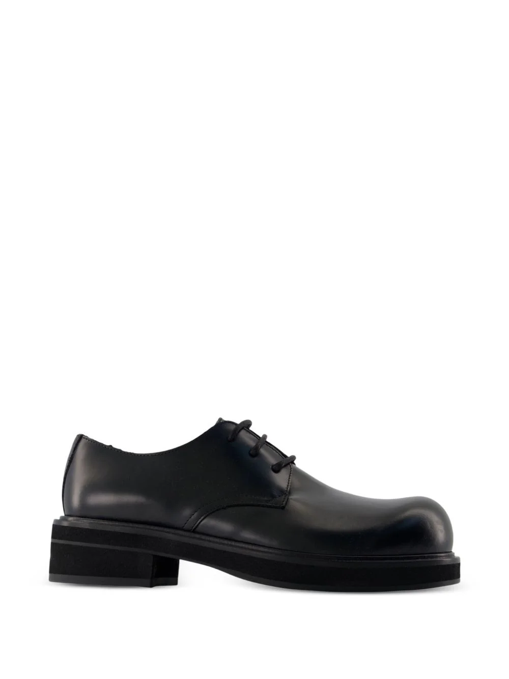 smooth leather derby - 1
