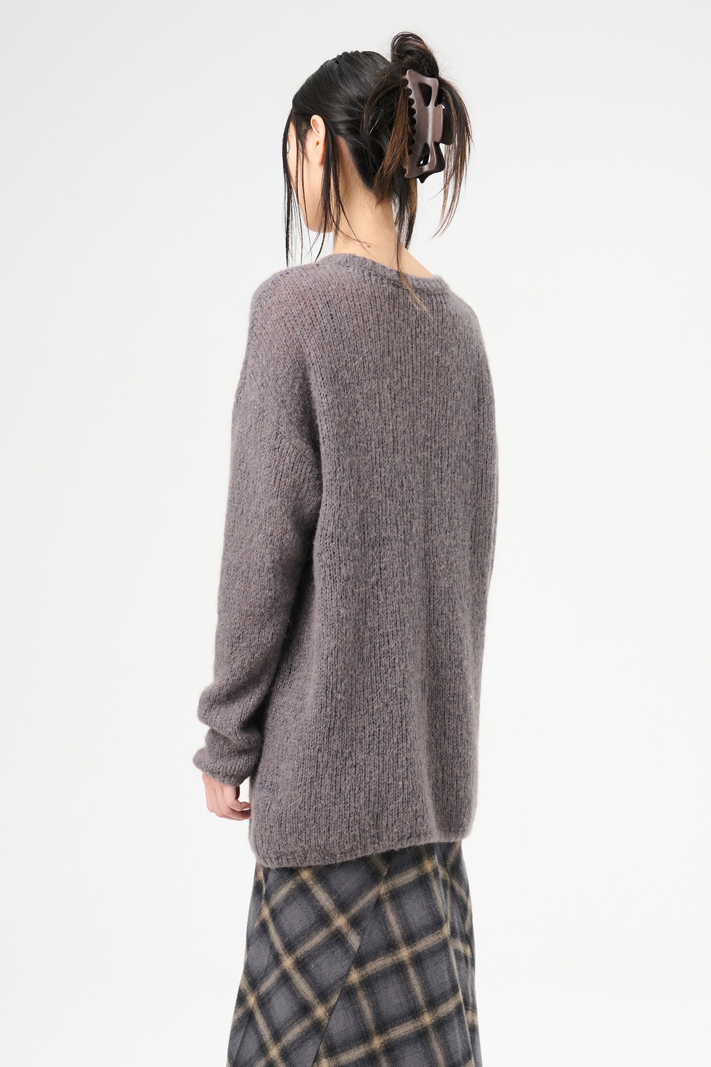 Popover Roundneck Falcon Grey Alpaca - 5