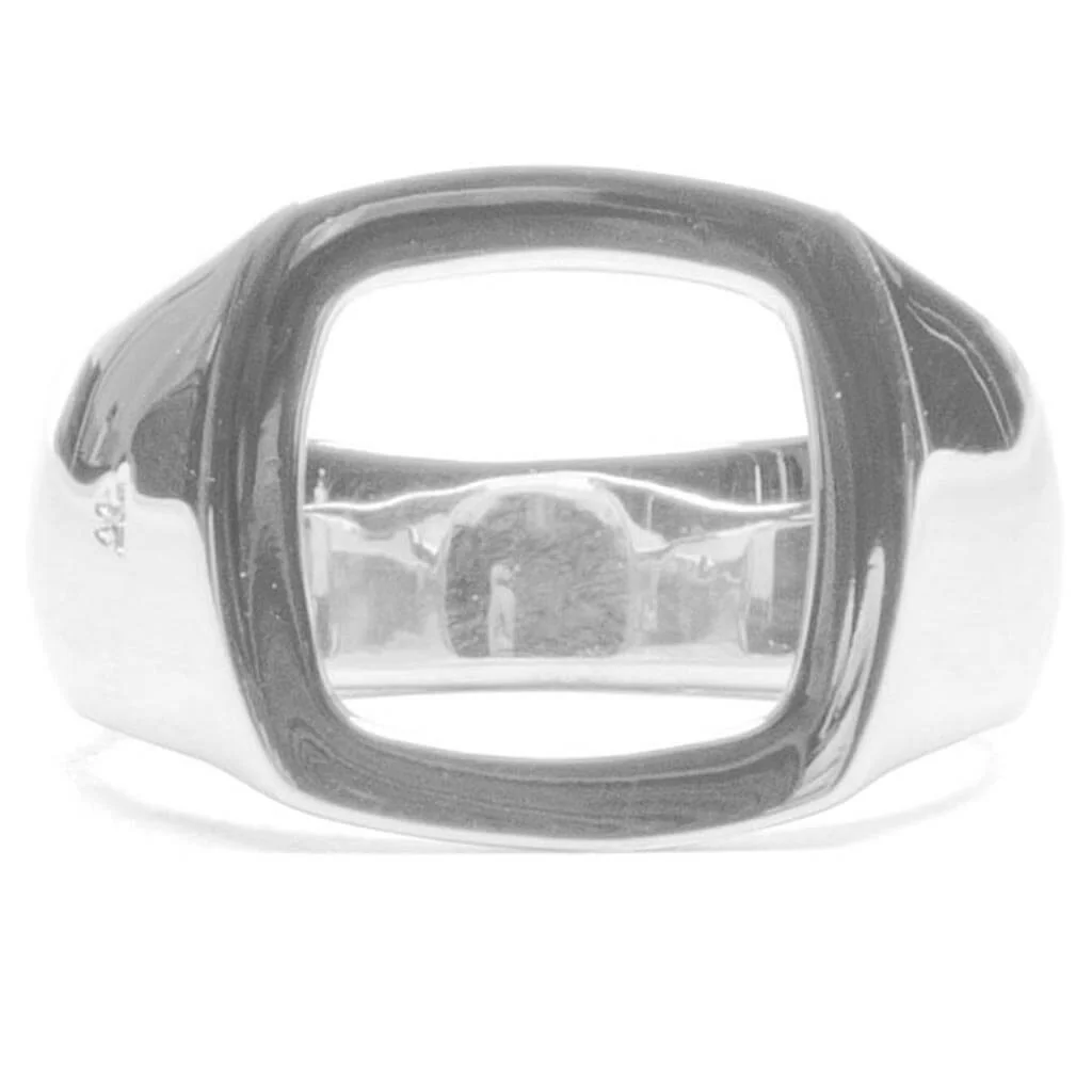 CUSHION OPEN - S925 STERLING SILVER - 1