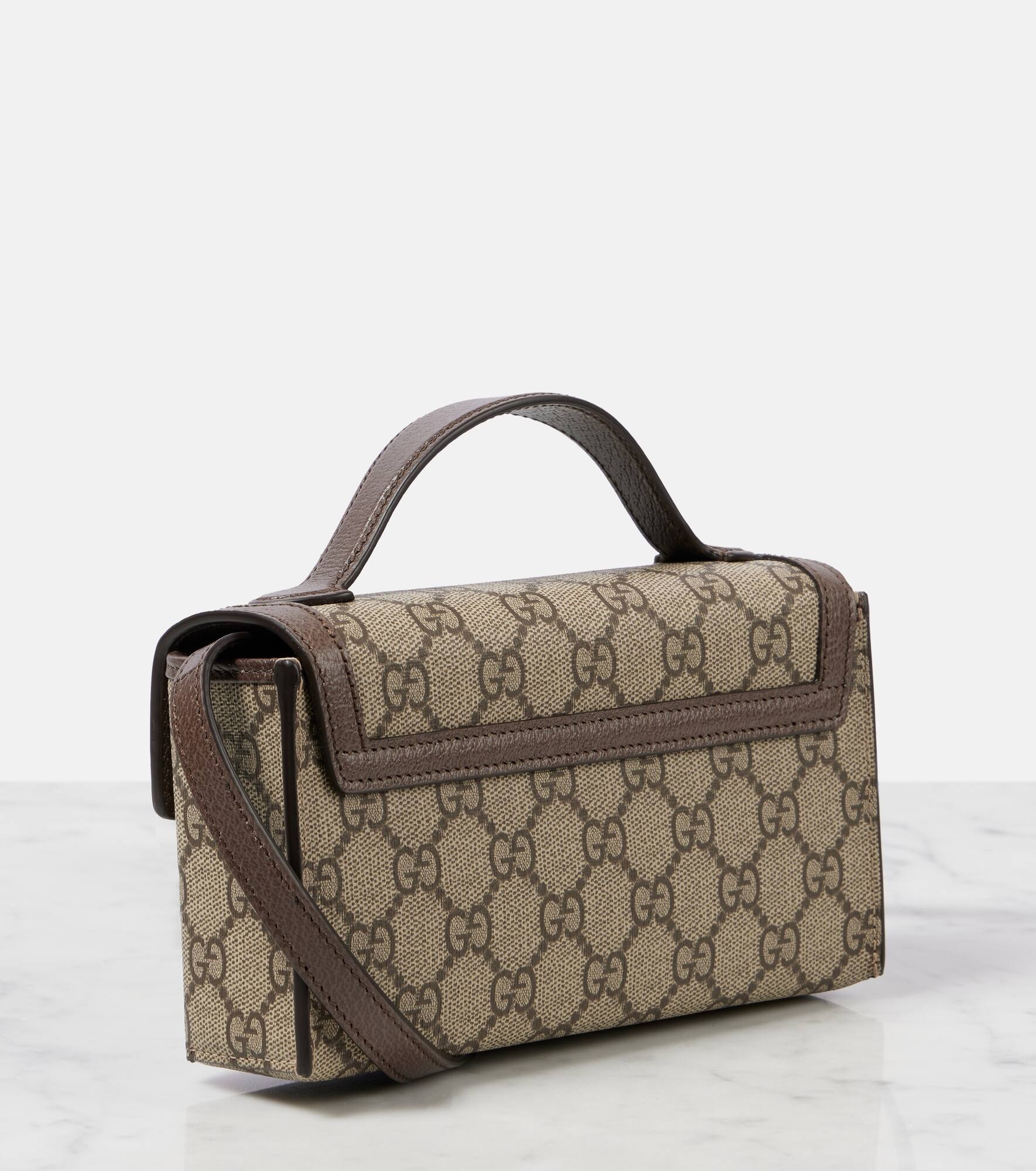 Ophidia Mini GG canvas shoulder bag - 4