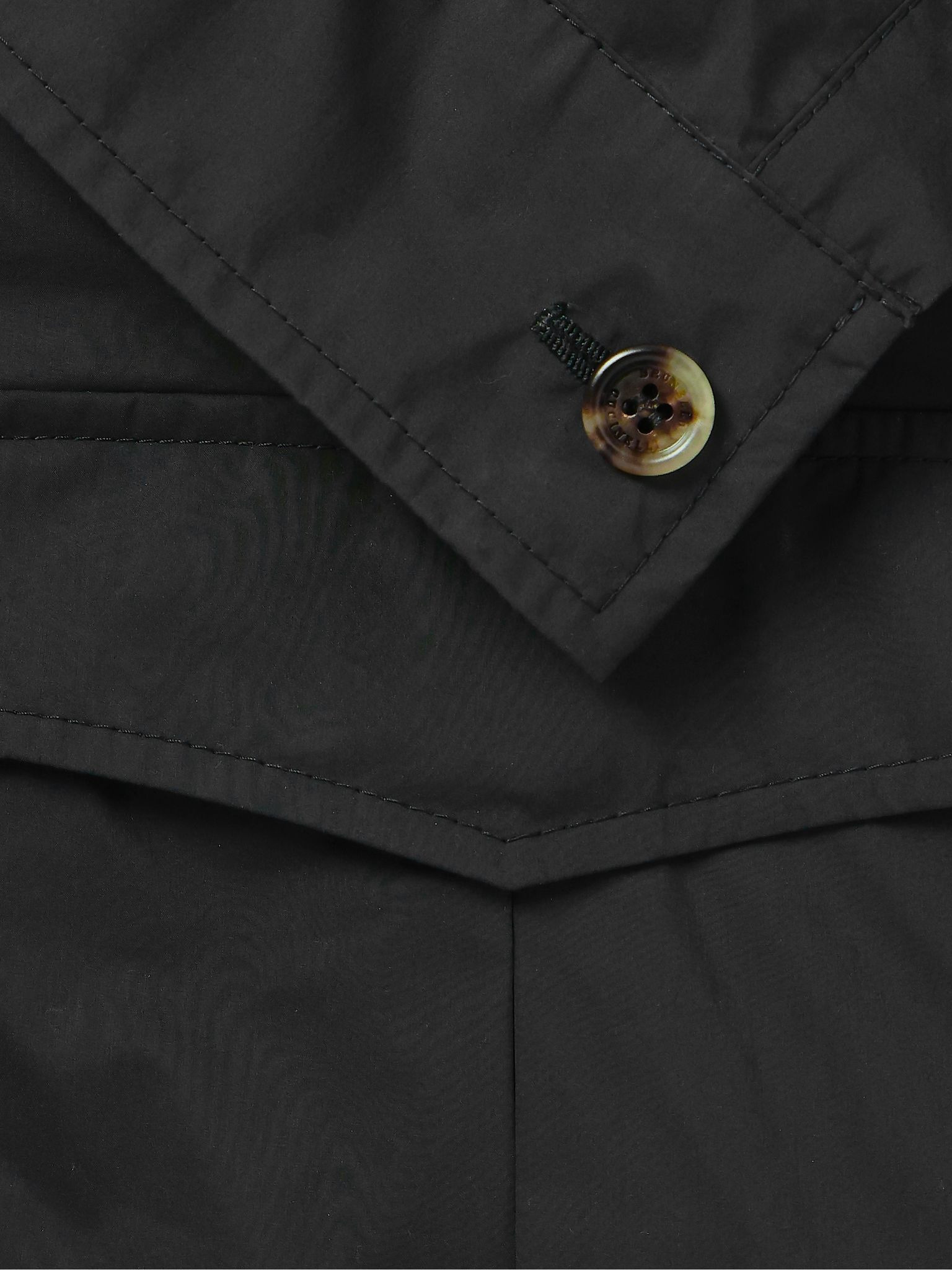 Cotton-Blend Field Jacket Black - 5
