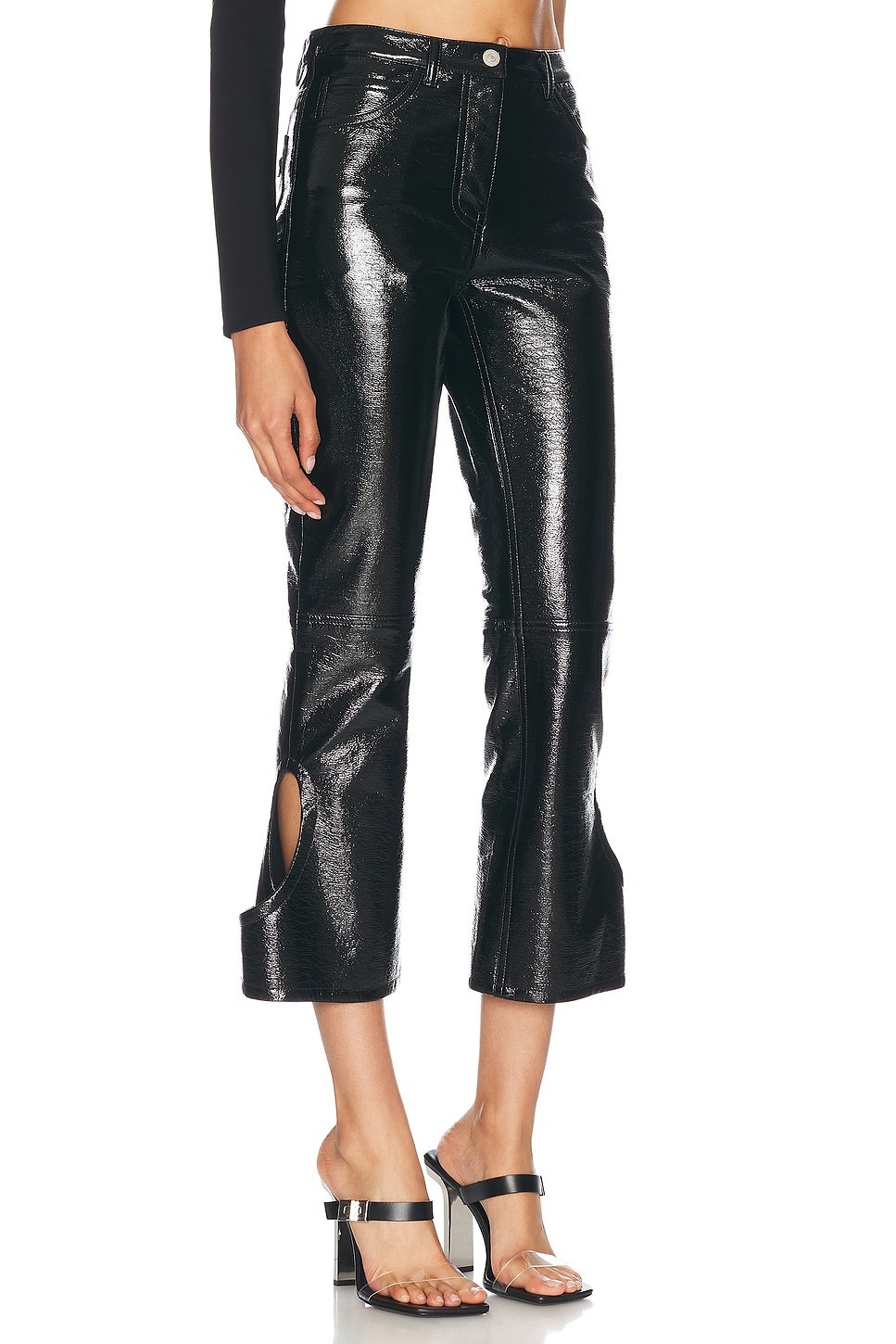 Reversed Vinyl Pant - 2