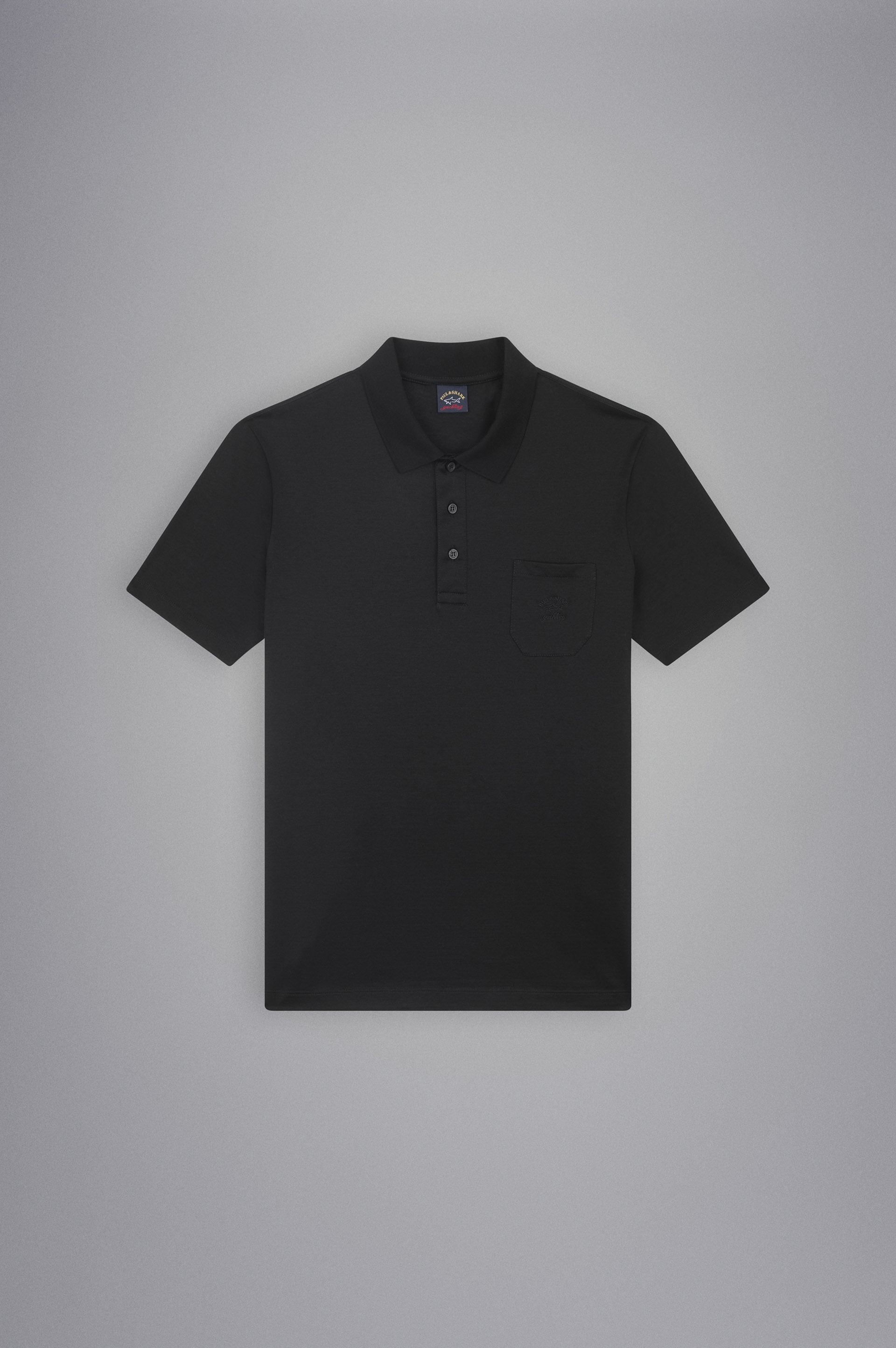 COTTON JERSEY POLO SHIRT WITH EMBROIDERED LOGO - 1