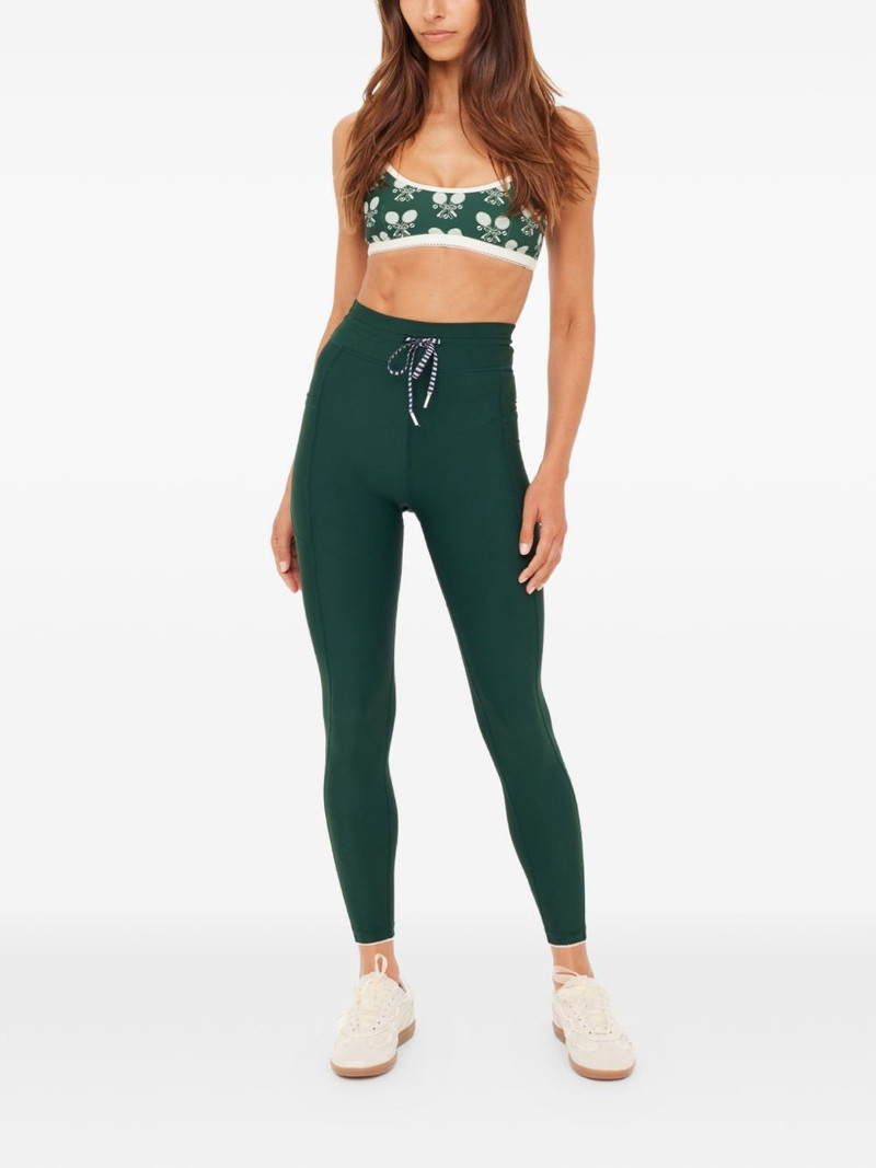THE UPSIDE bow-detail performance leggings outlook