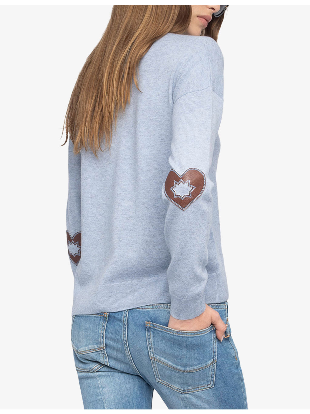Heart Patch Wool And Cashmere-Blend Jumper - 4