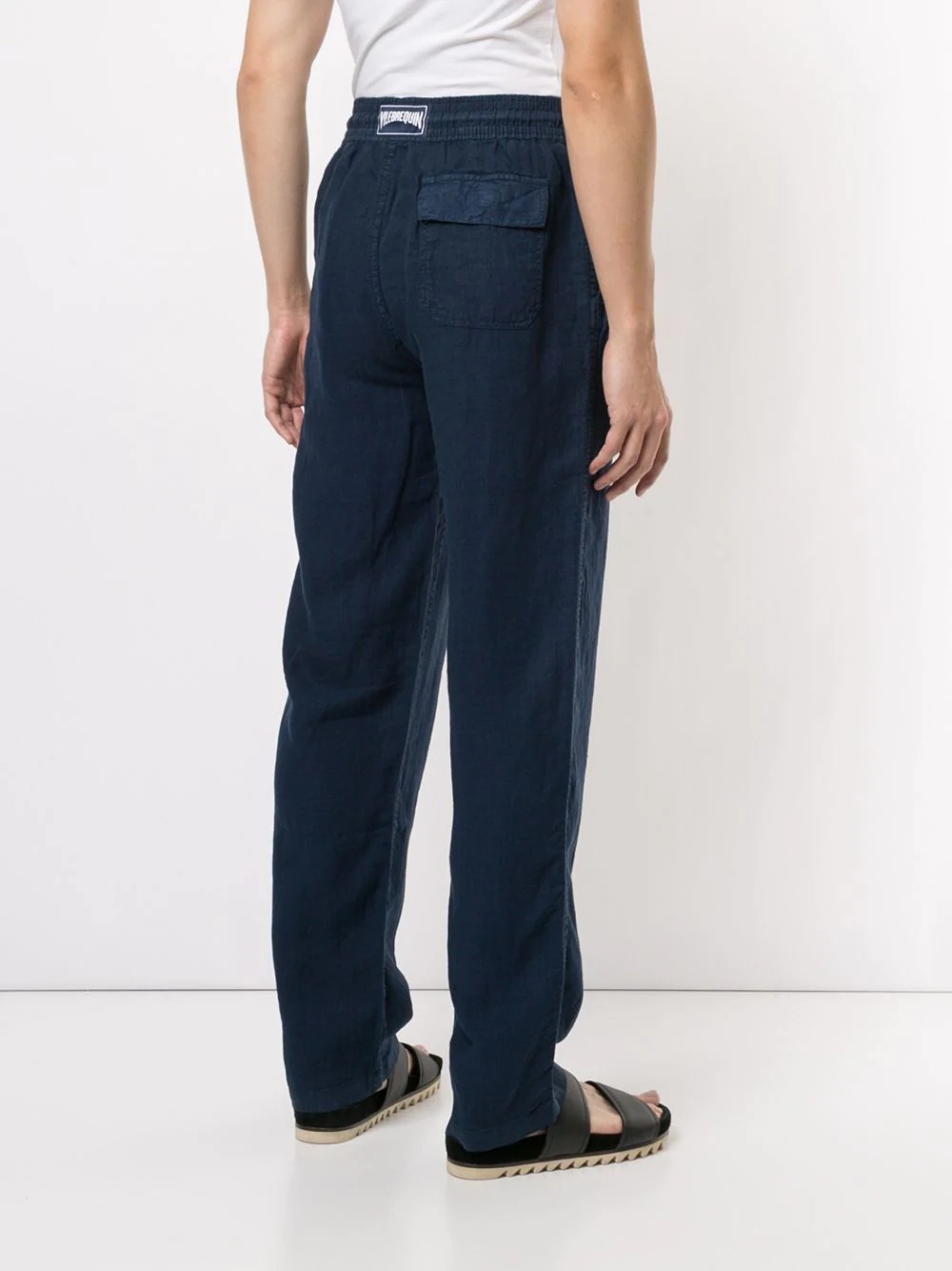drawstring track trousers - 4