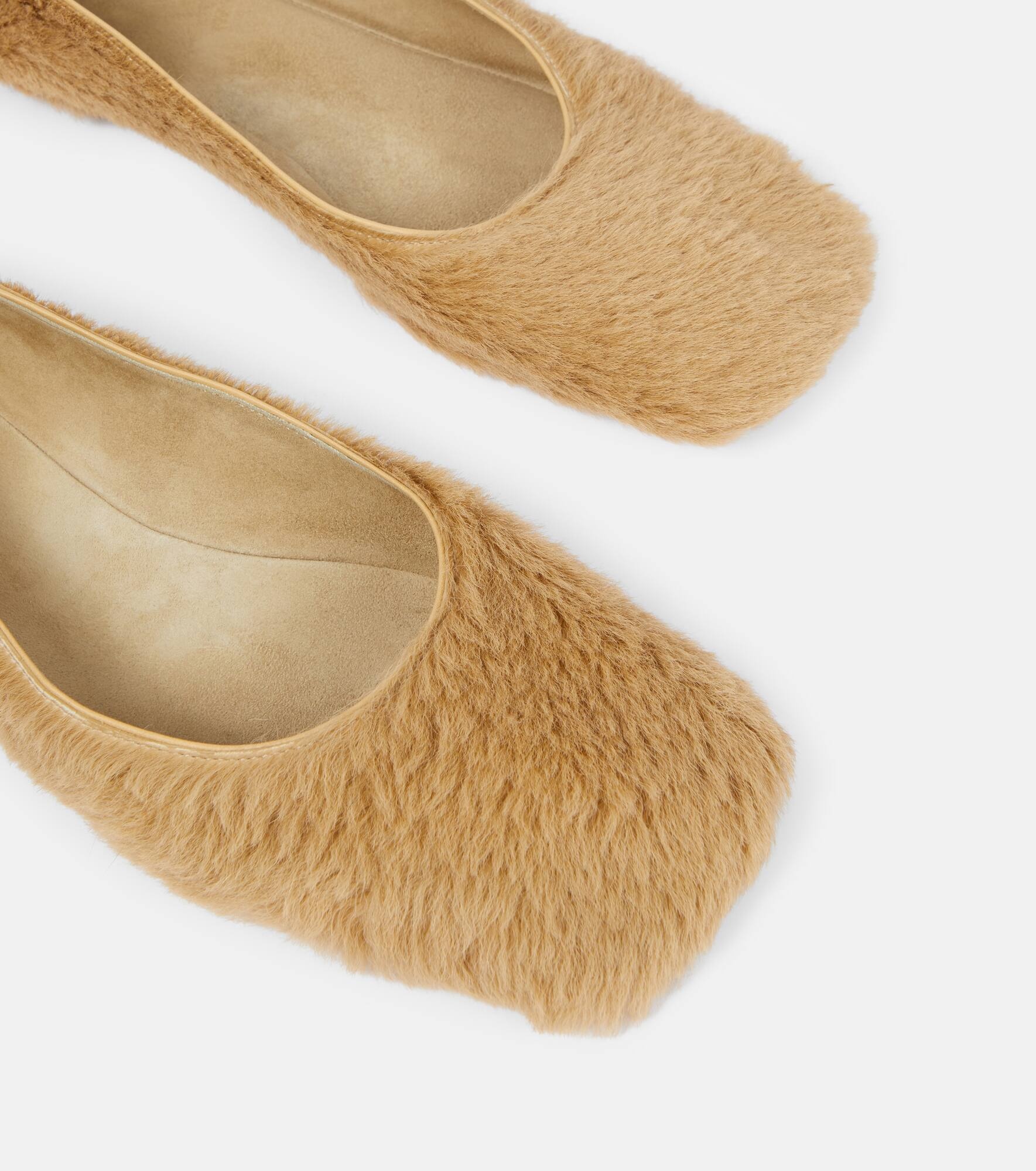 Calf hair ballet flats - 5