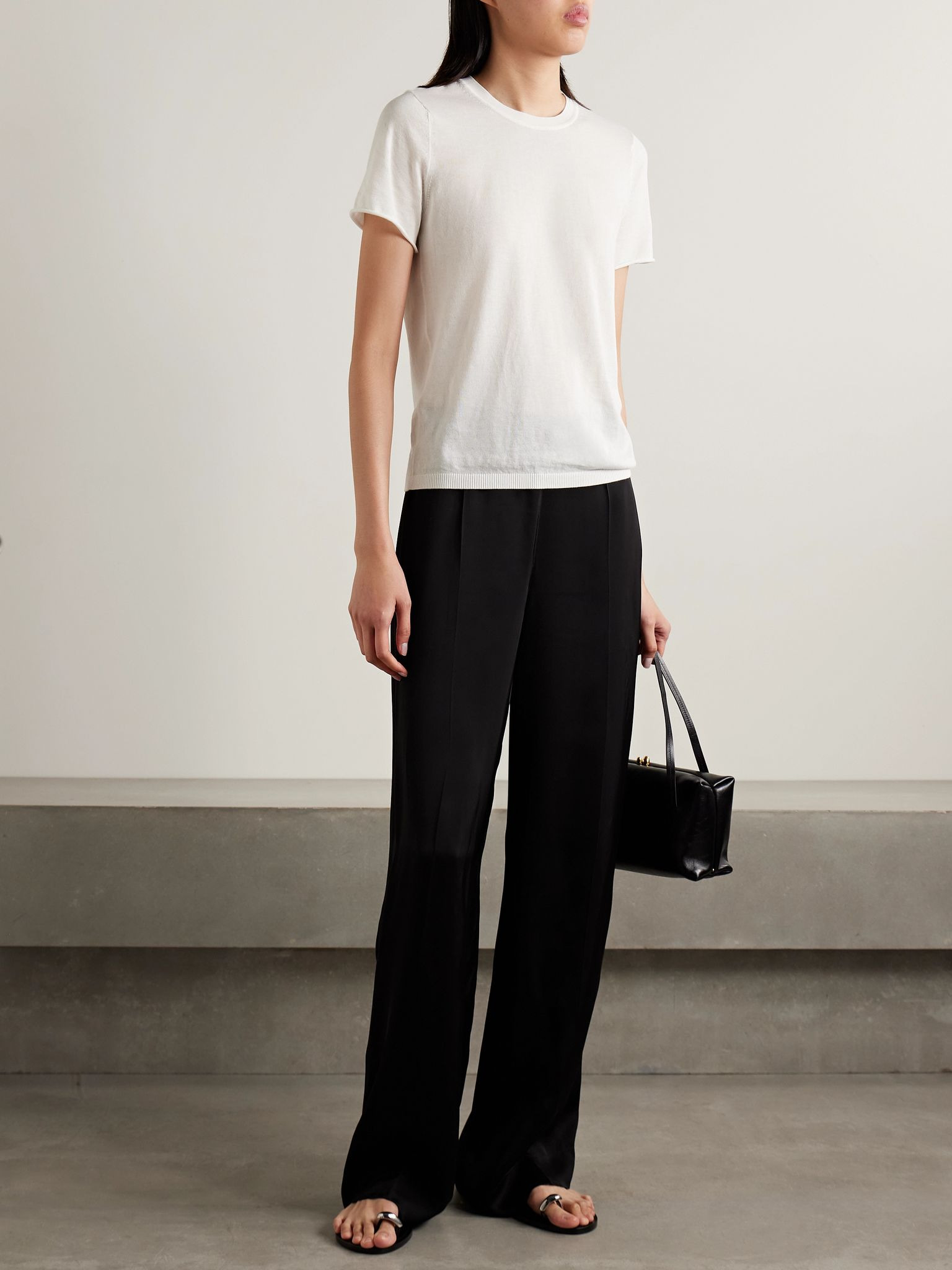 Owen cotton T-shirt Ivory - 2