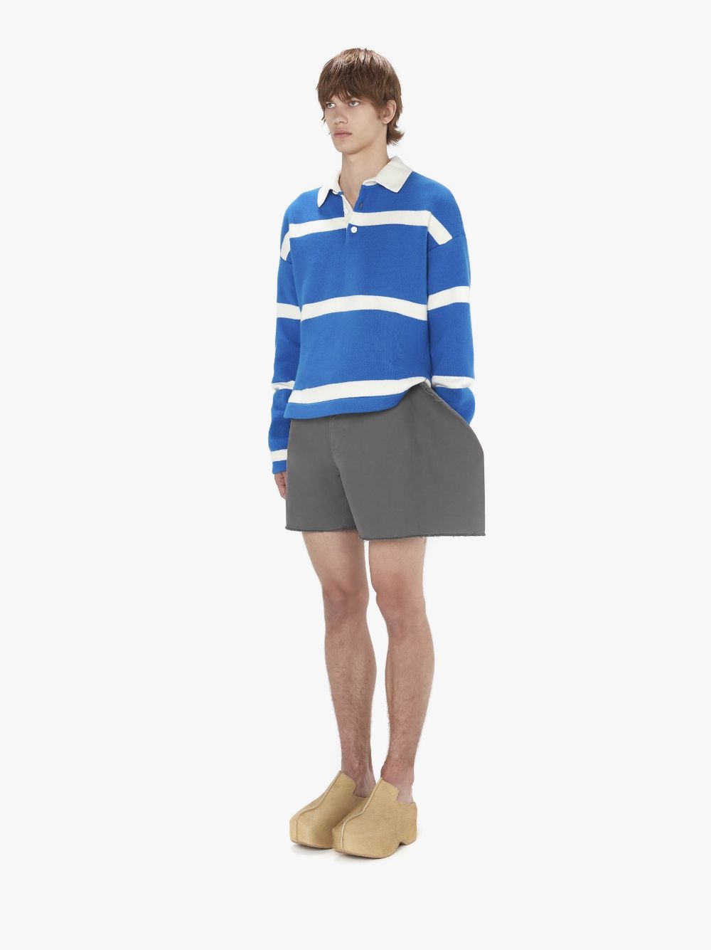 STRUCTURED POLO TOP - 4