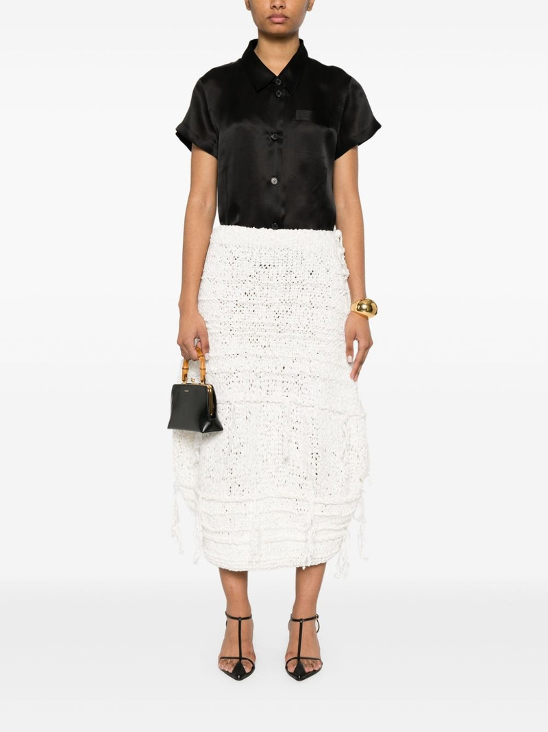 KHAITE Inna midi skirt outlook