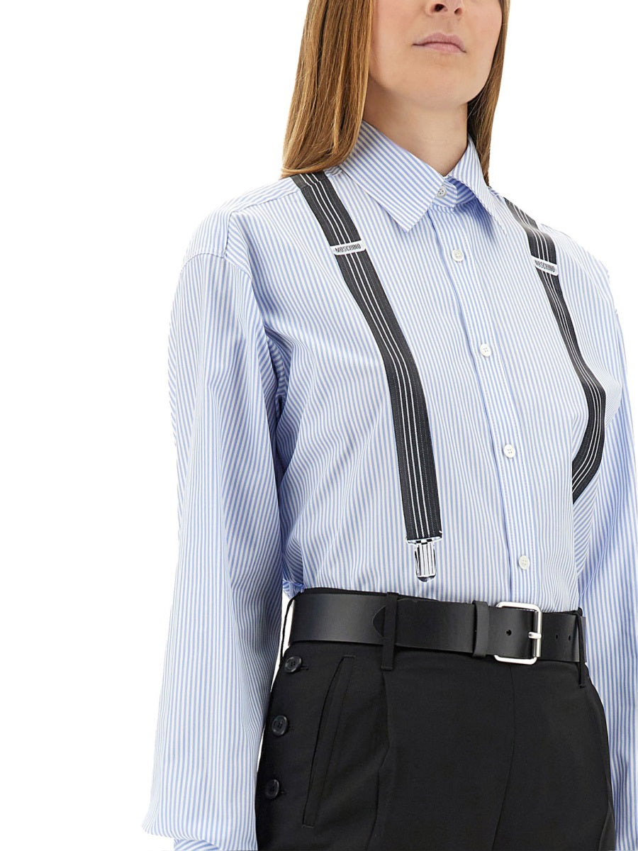 Moschino Women "Suspenders" Shirt - 3