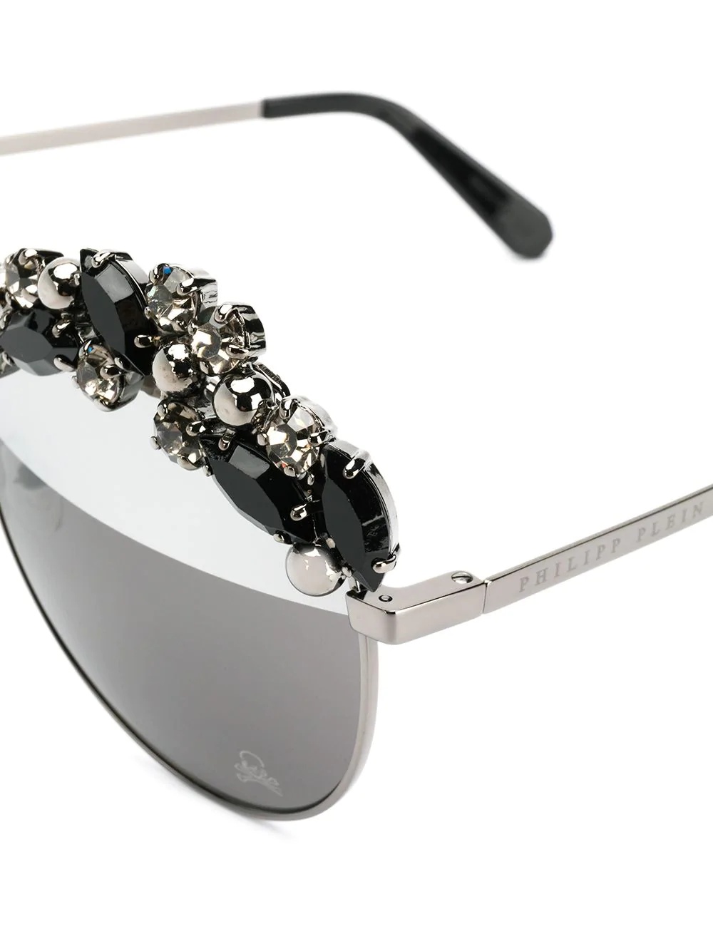 crystal embellished sunglasses - 3