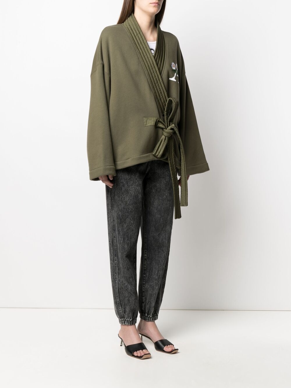 Daisy cotton kimono - 4