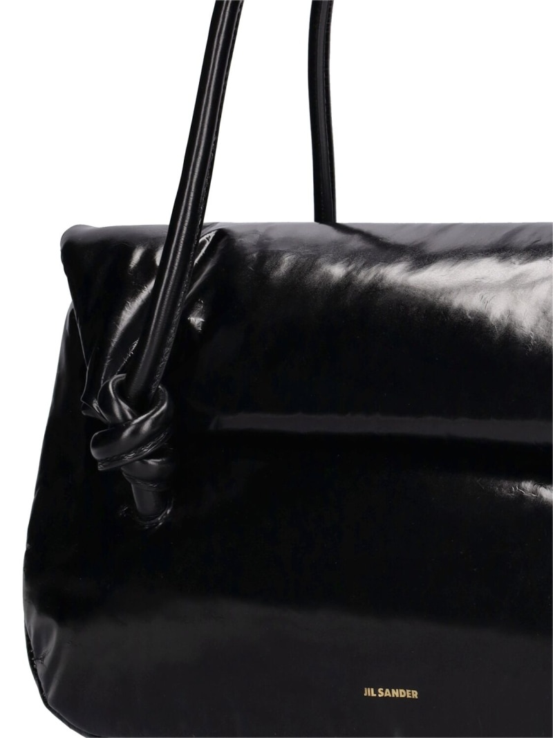 Medium Knot leather shoulder bag - 3