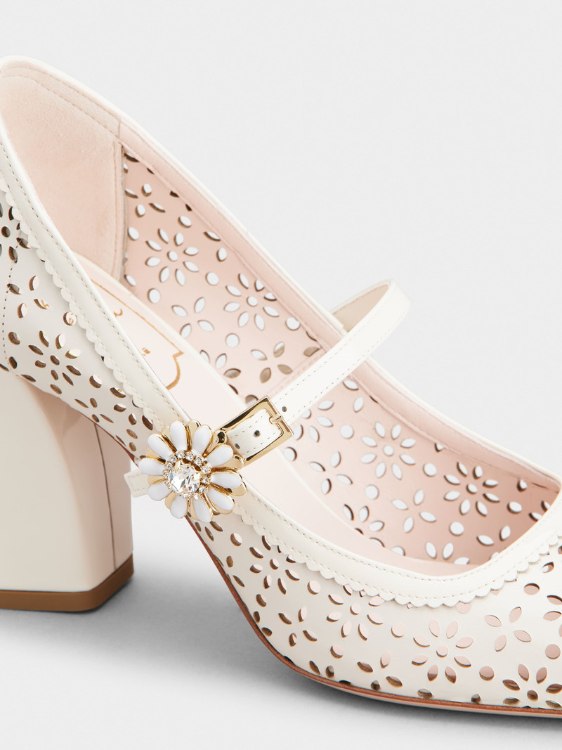 Très Vivier Mary Jane Pumps in leather 3
