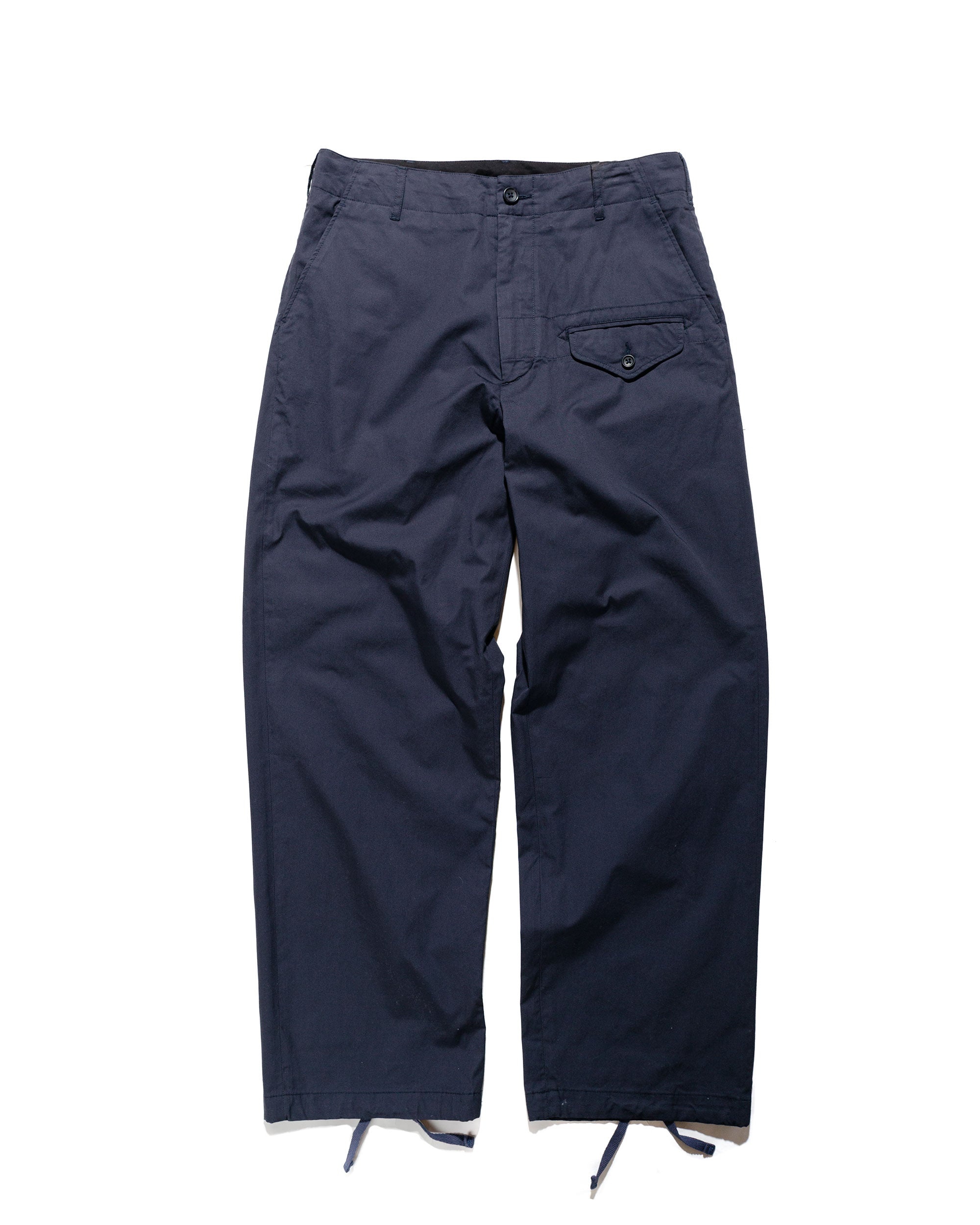 Gurkha Pant Dark Navy Highcount Twill - 1