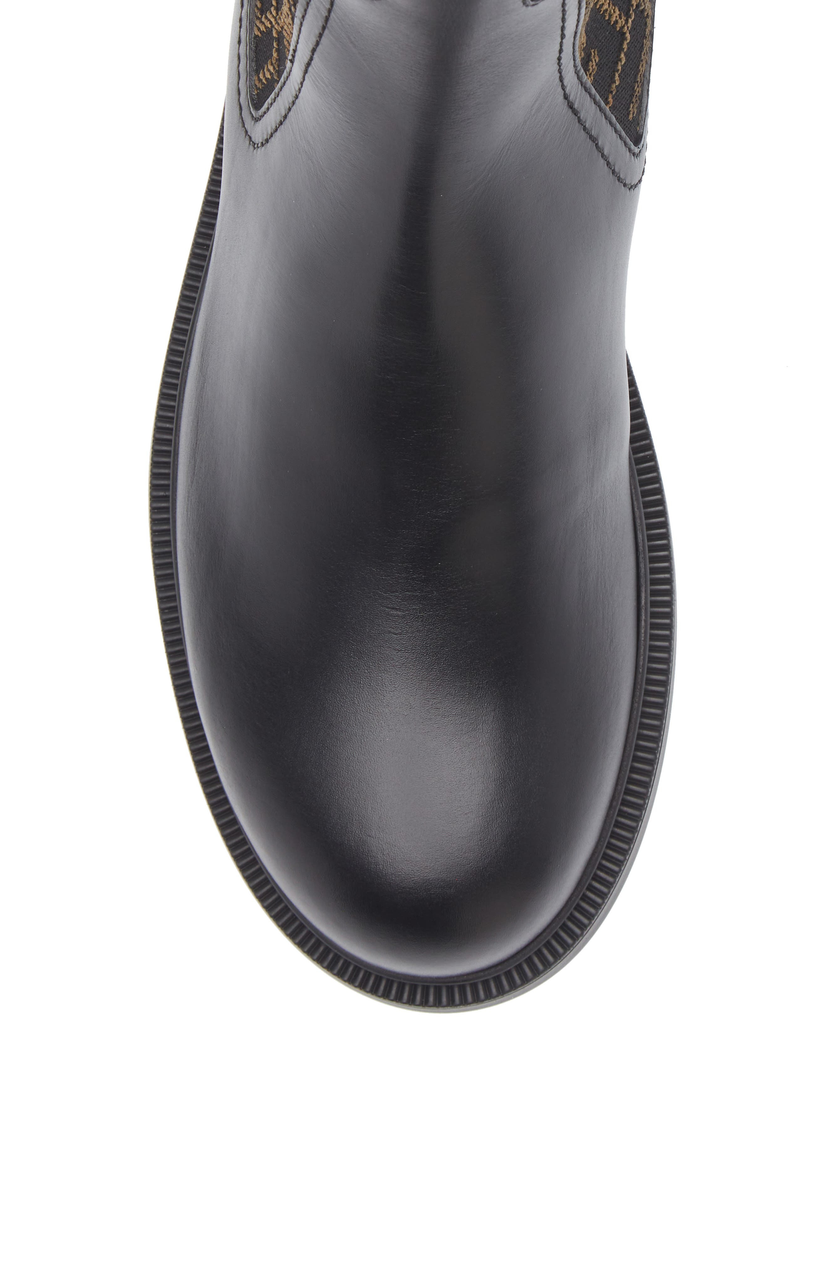 Fendi Filo Chelsea Boot in Nero at Nordstrom - 5
