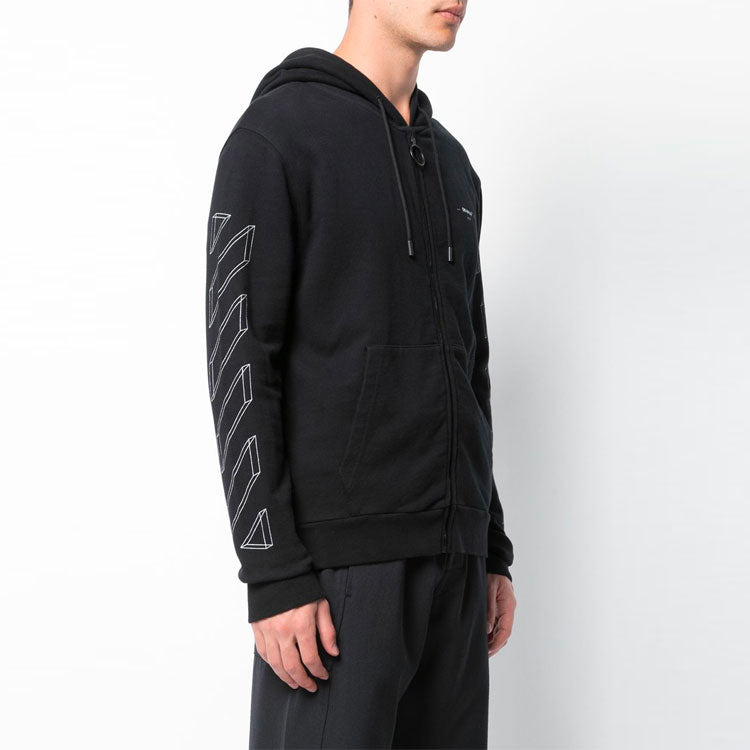 Off-White COVIRGIL ABLOH Print Men's Normal Size Black OMBB033E181920021001 - 3