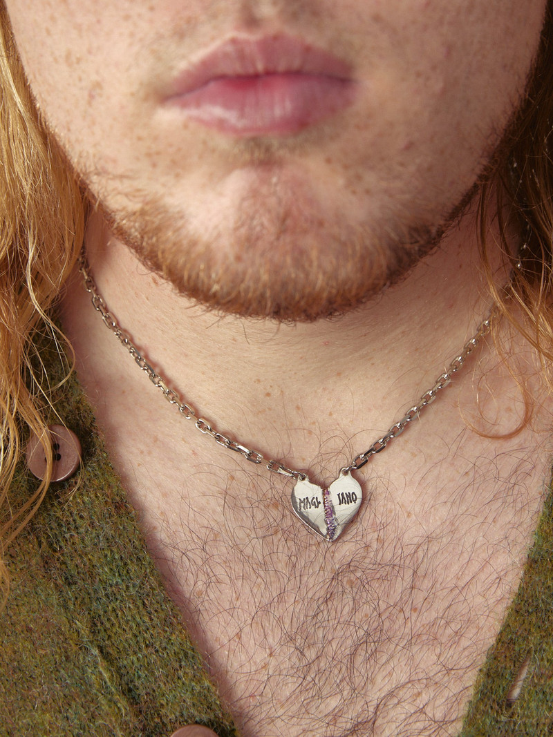 MAGLIANO Broken Welded Necklace Silver - Magliano outlook