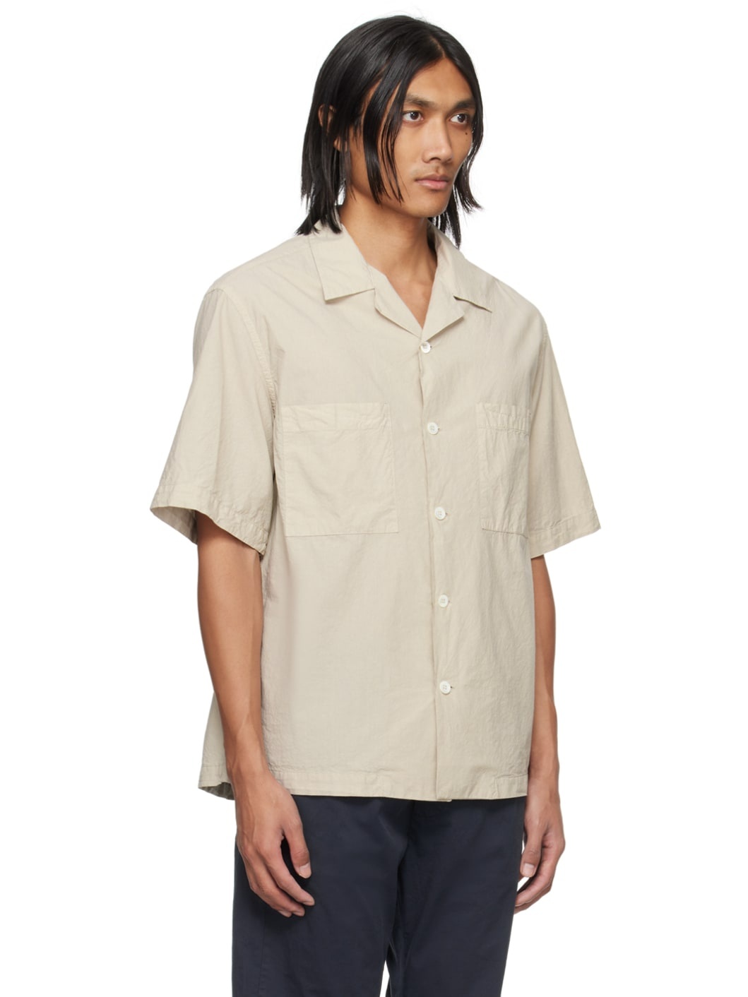 Taupe Solana Tendon Shirt - 2