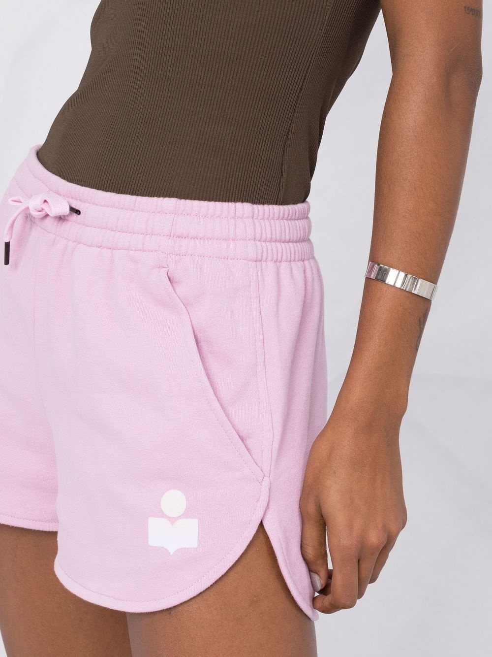 Mifikiae drawstring track shorts - 5