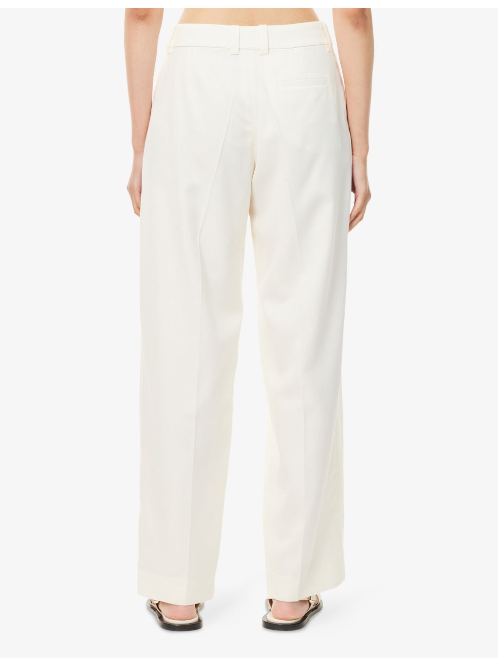 Daytona Pleated Wool Trousers - 4