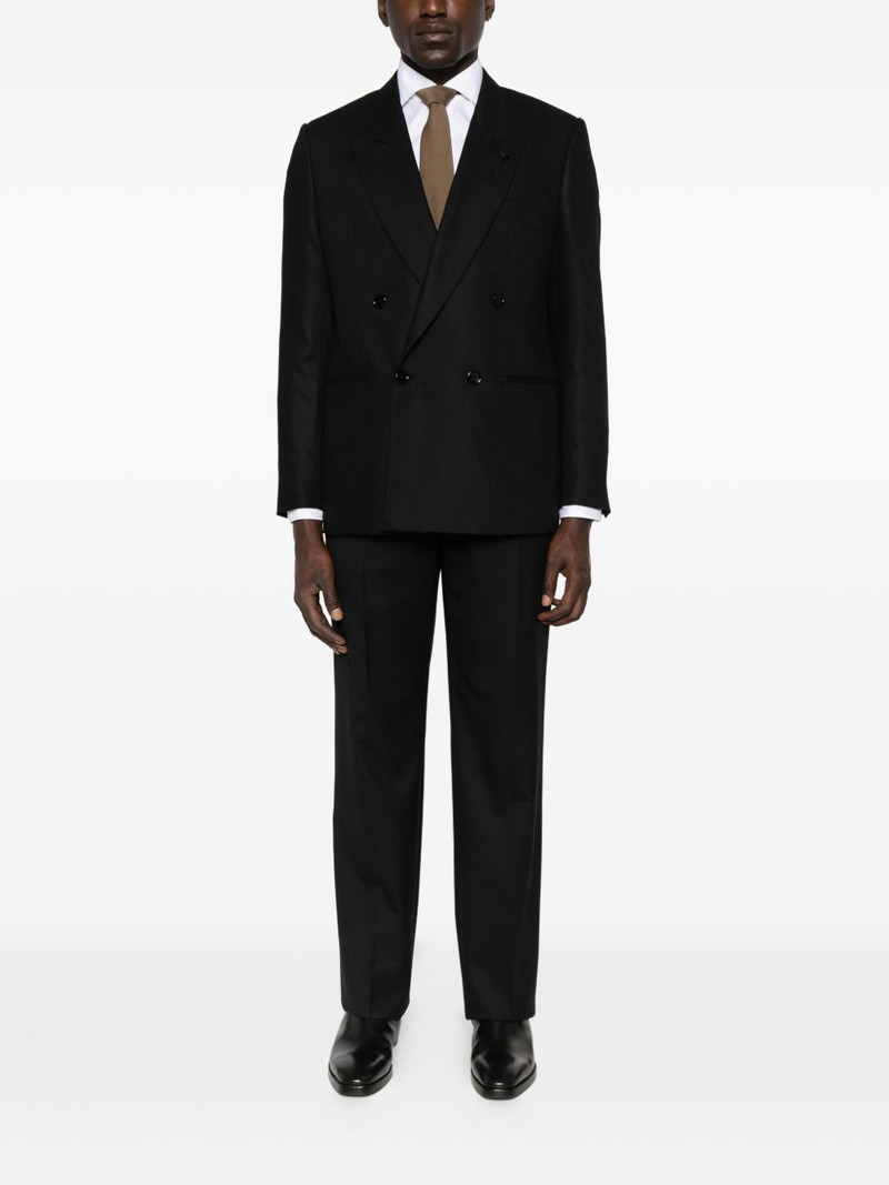 LARDINI double-breasted blazer outlook