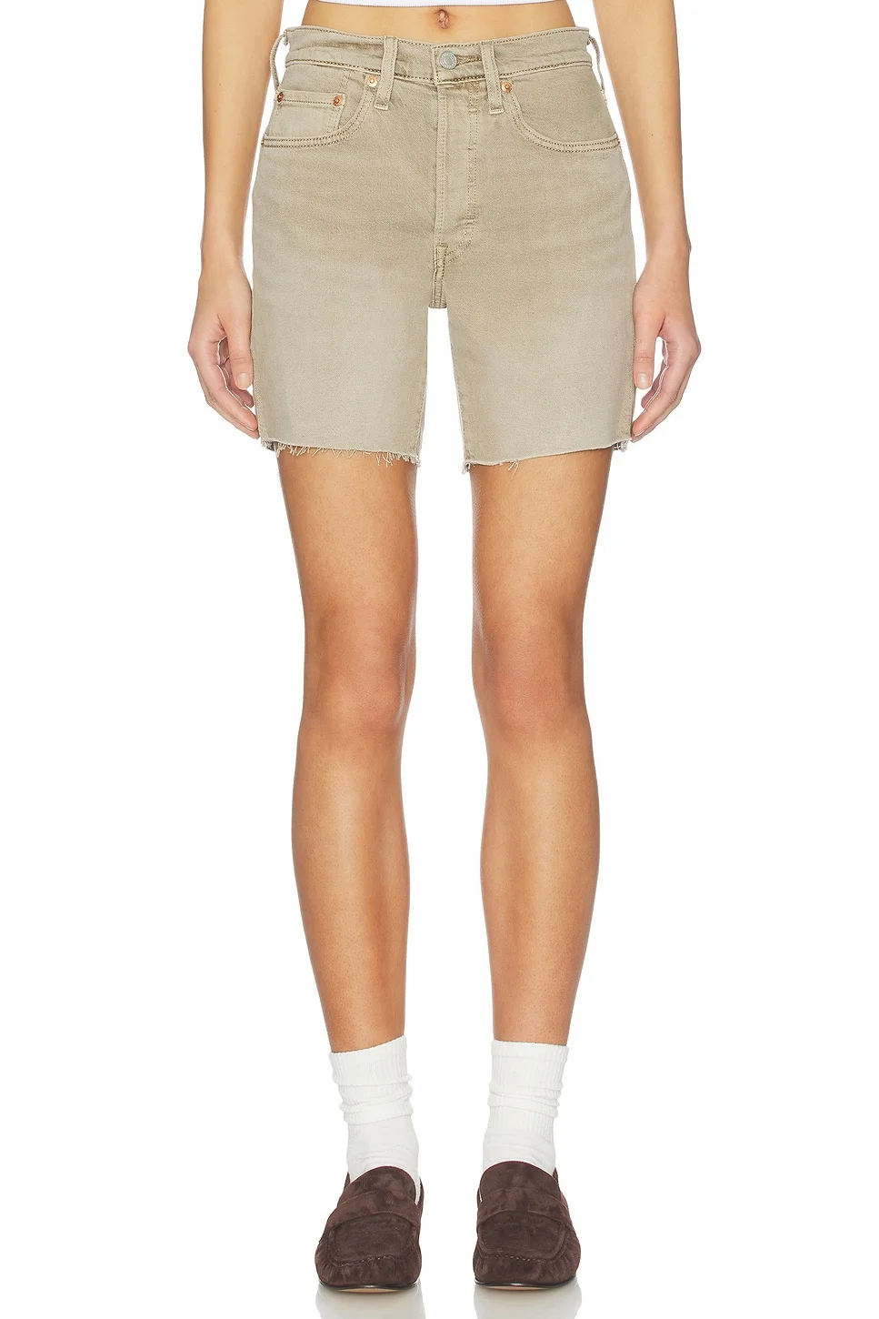 501 Mid Thigh Short - 1