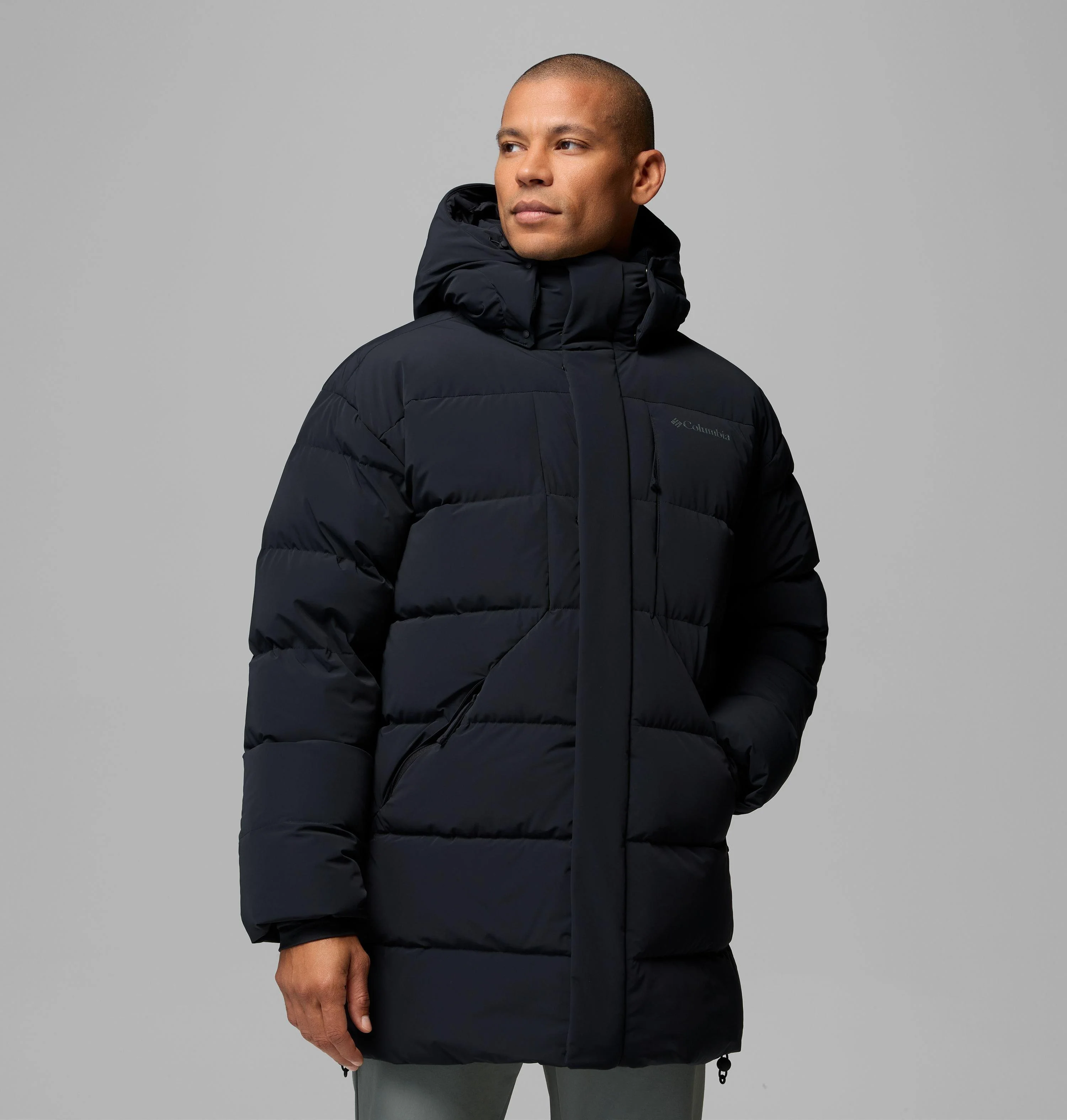 Men's Amaze Puff Mid Hooded Jacket - 1