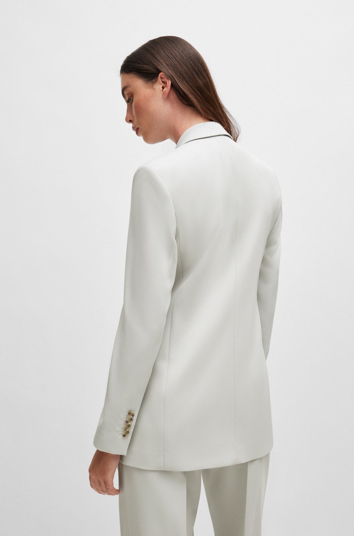 REGULAR-FIT JACKET IN A HEAVYWEIGHT WOOL BLEND - 4