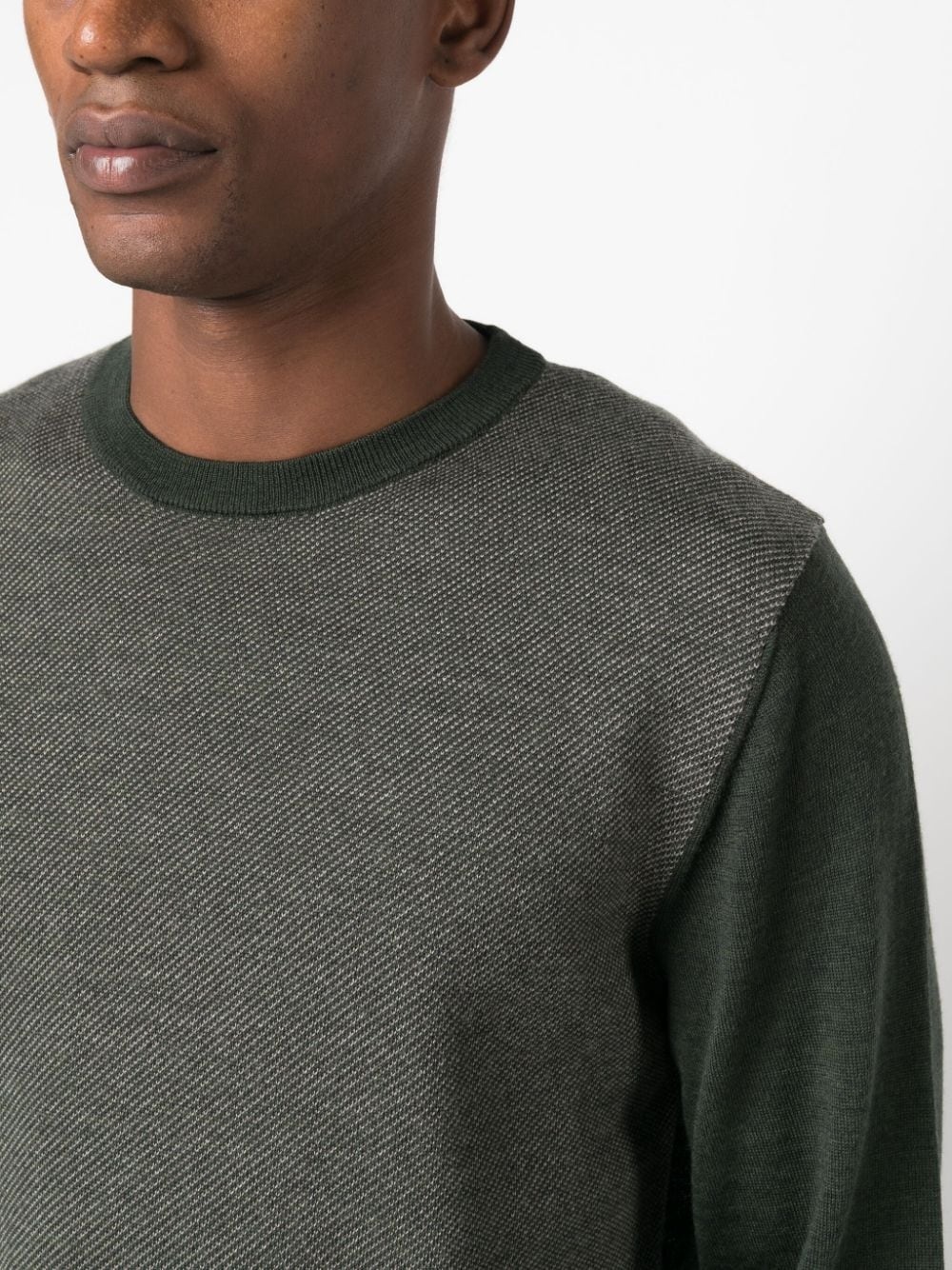 fine-knit wool jumper - 5