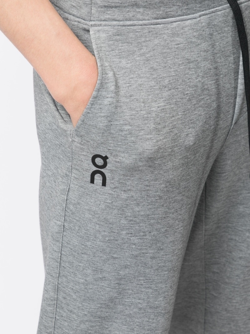logo-print drawstring track pants - 5