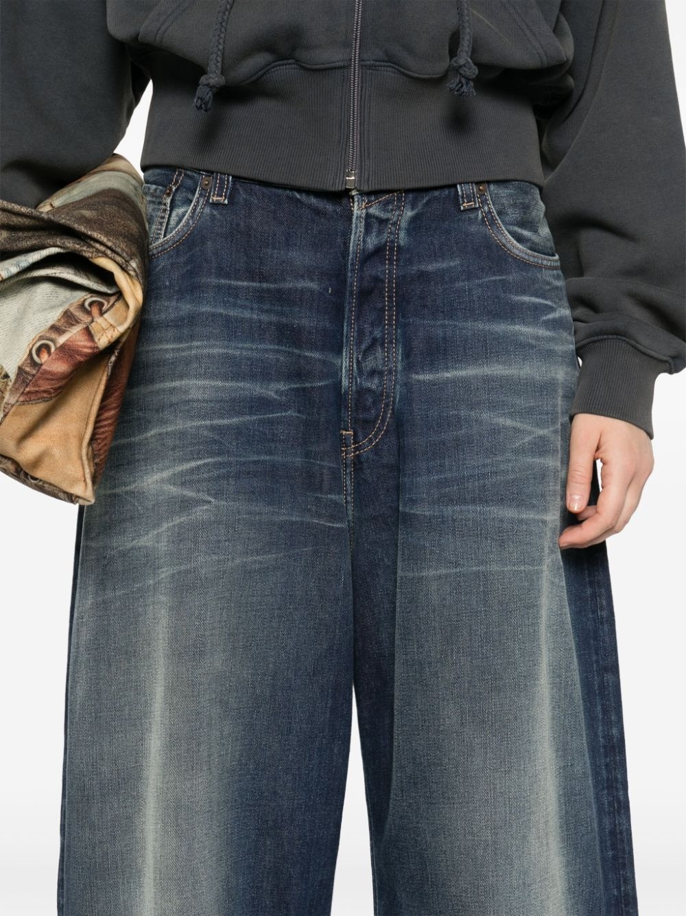 wide-leg jeans - 5