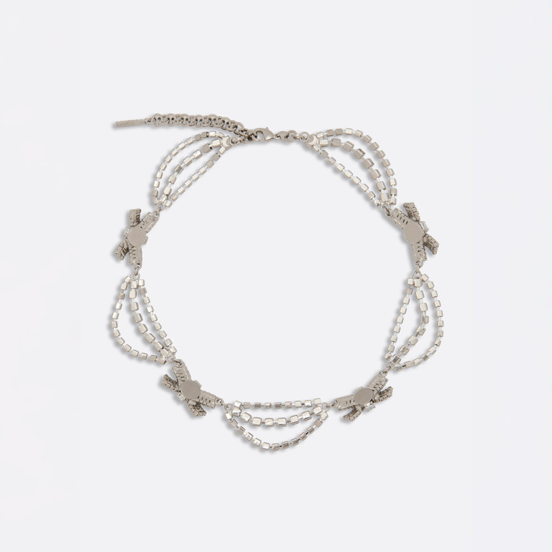 Alessandra Rich NECKLACE WITH BOWS outlook