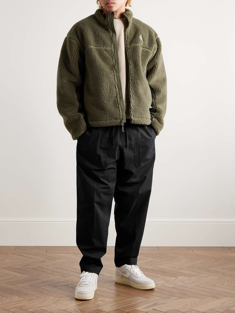 Nike Club Barcelona Tapered Cotton-Poplin Drawstring Trousers outlook