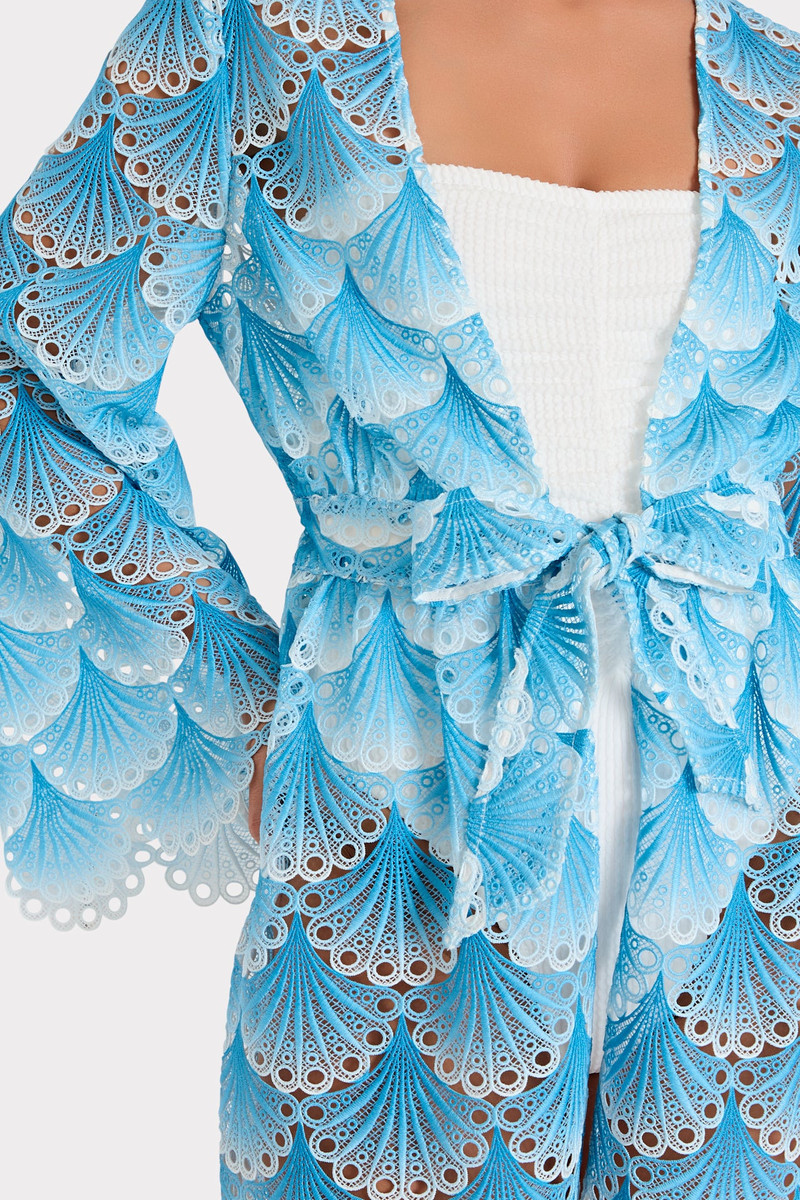 Jessie Bubble Wave Lace Cover-Up 4