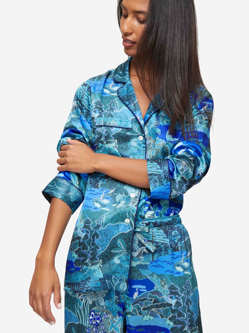 Women's Pyjamas Brindisi 86 Silk Satin Multi - 2