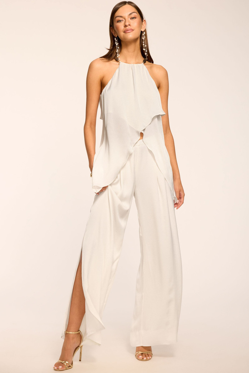RAMY BROOK Jolie Crepe Wide Leg Pant outlook