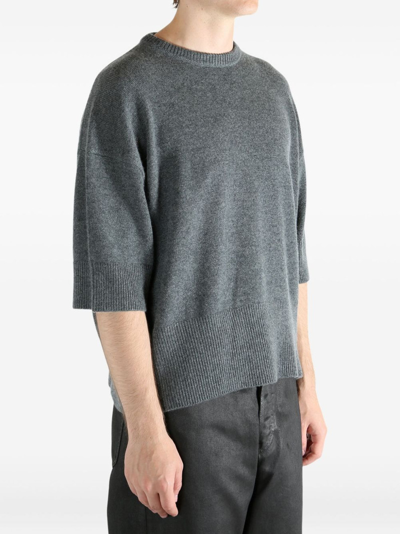 extreme cashmere short-sleeve cashmere jumper outlook