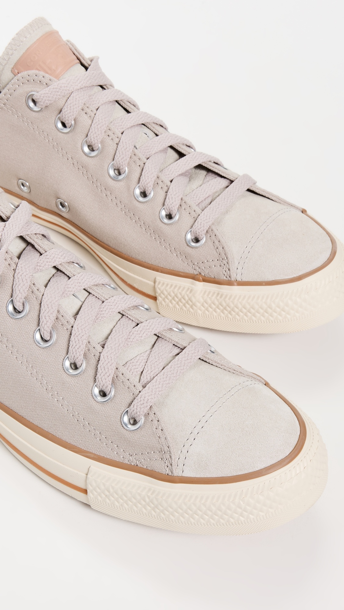 Chuck Taylor All Star Canvas and Leather Sneakers - 4