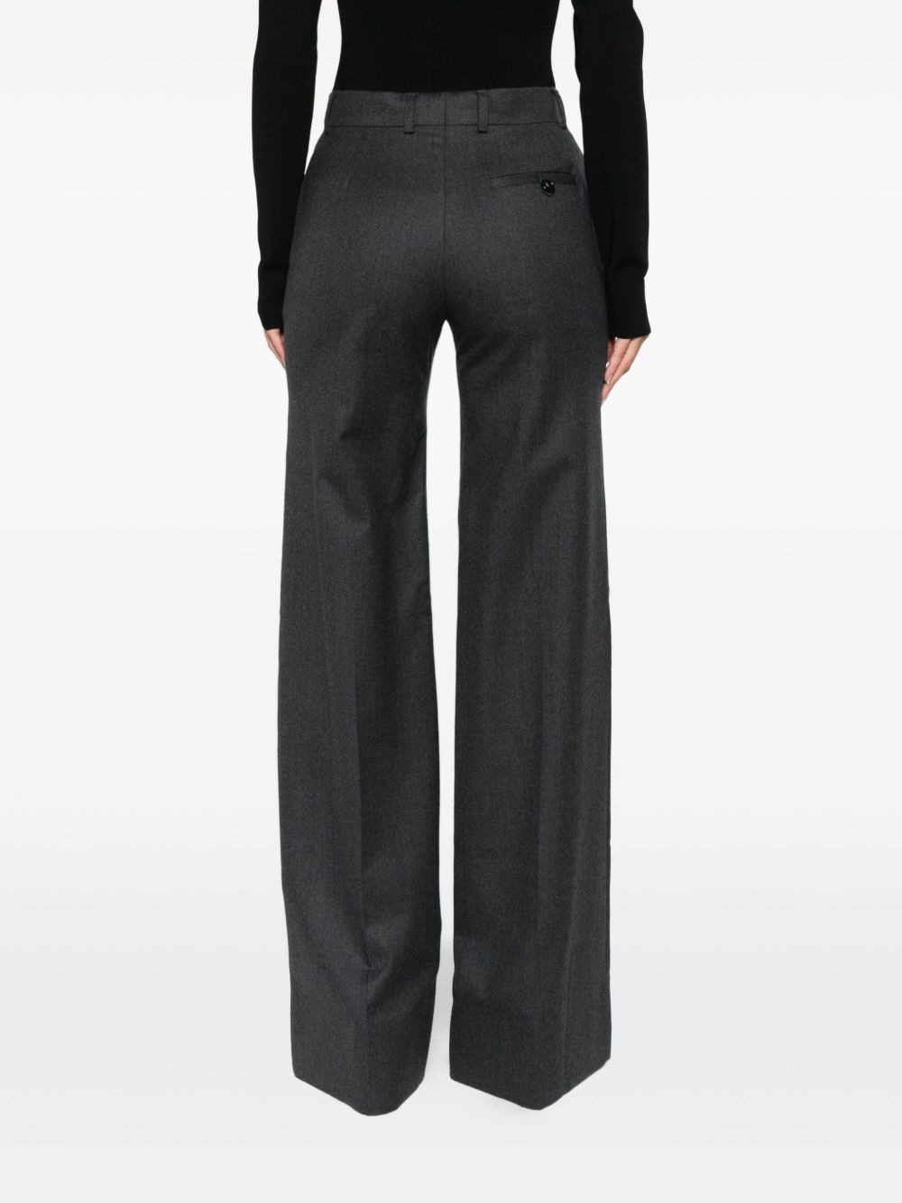 tailored wool trousers - 4