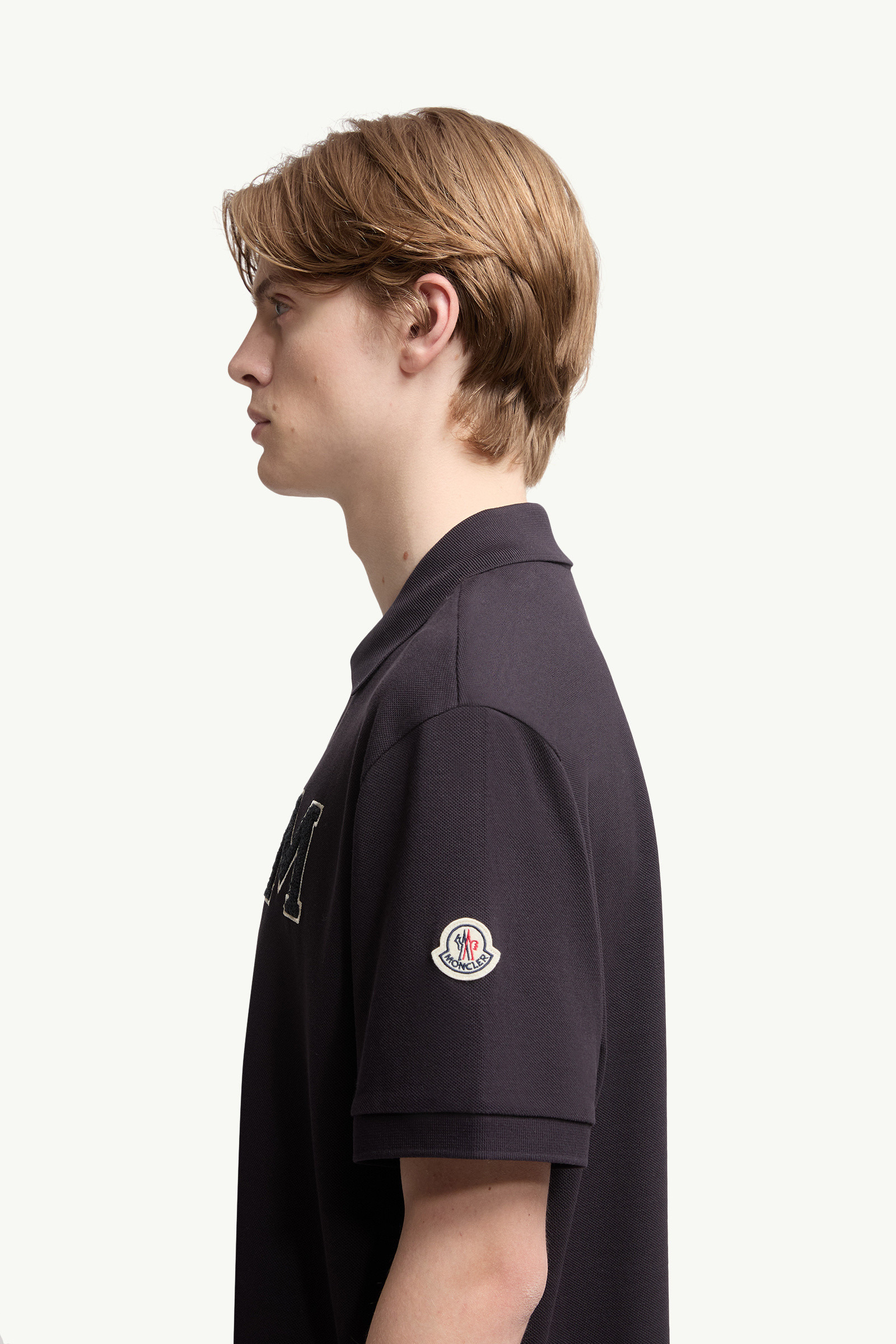 Monogram Cotton Piquet Polo Shirt - 4