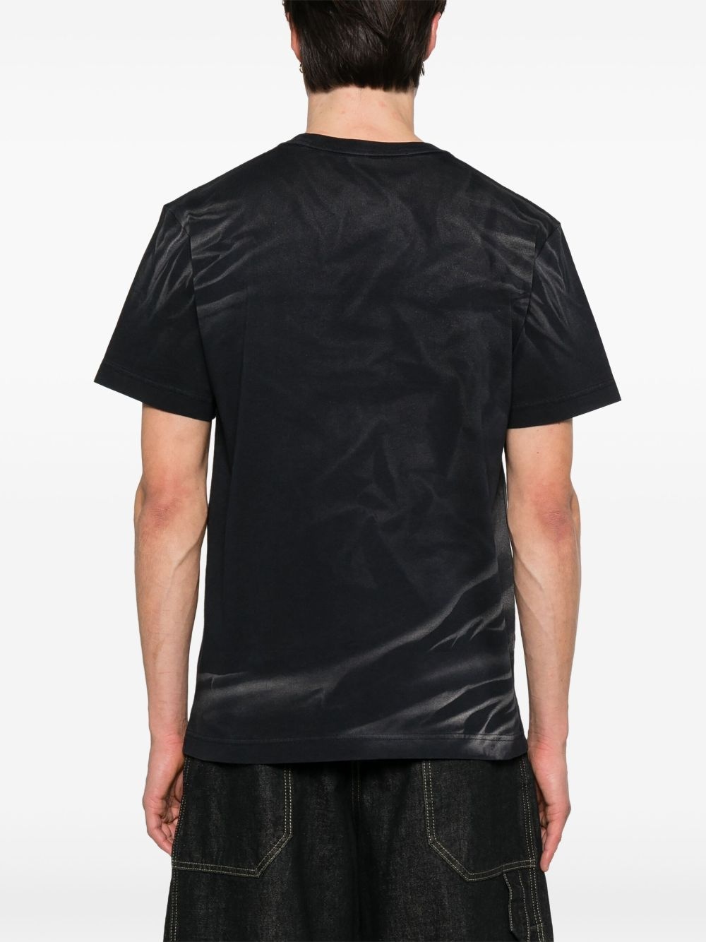 logo-embossed T-shirt - 4