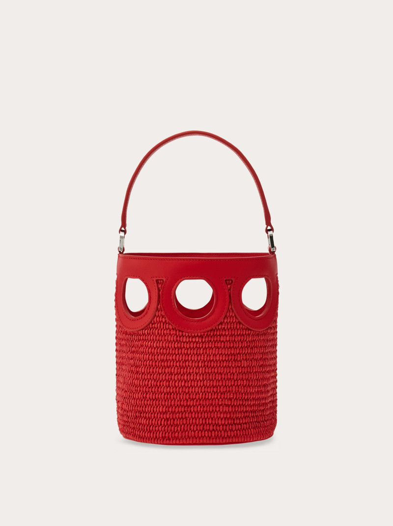 Gancini mini bucket bag 5