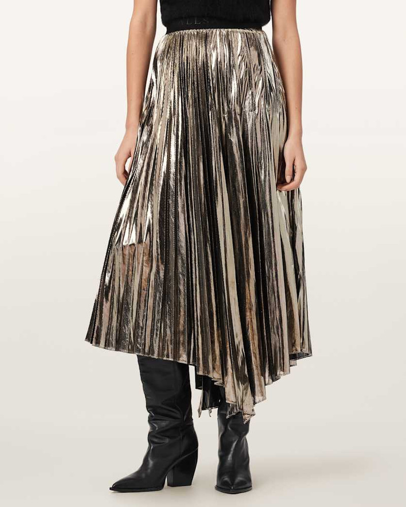 JAX PLEATED MIDI SKIRT 3